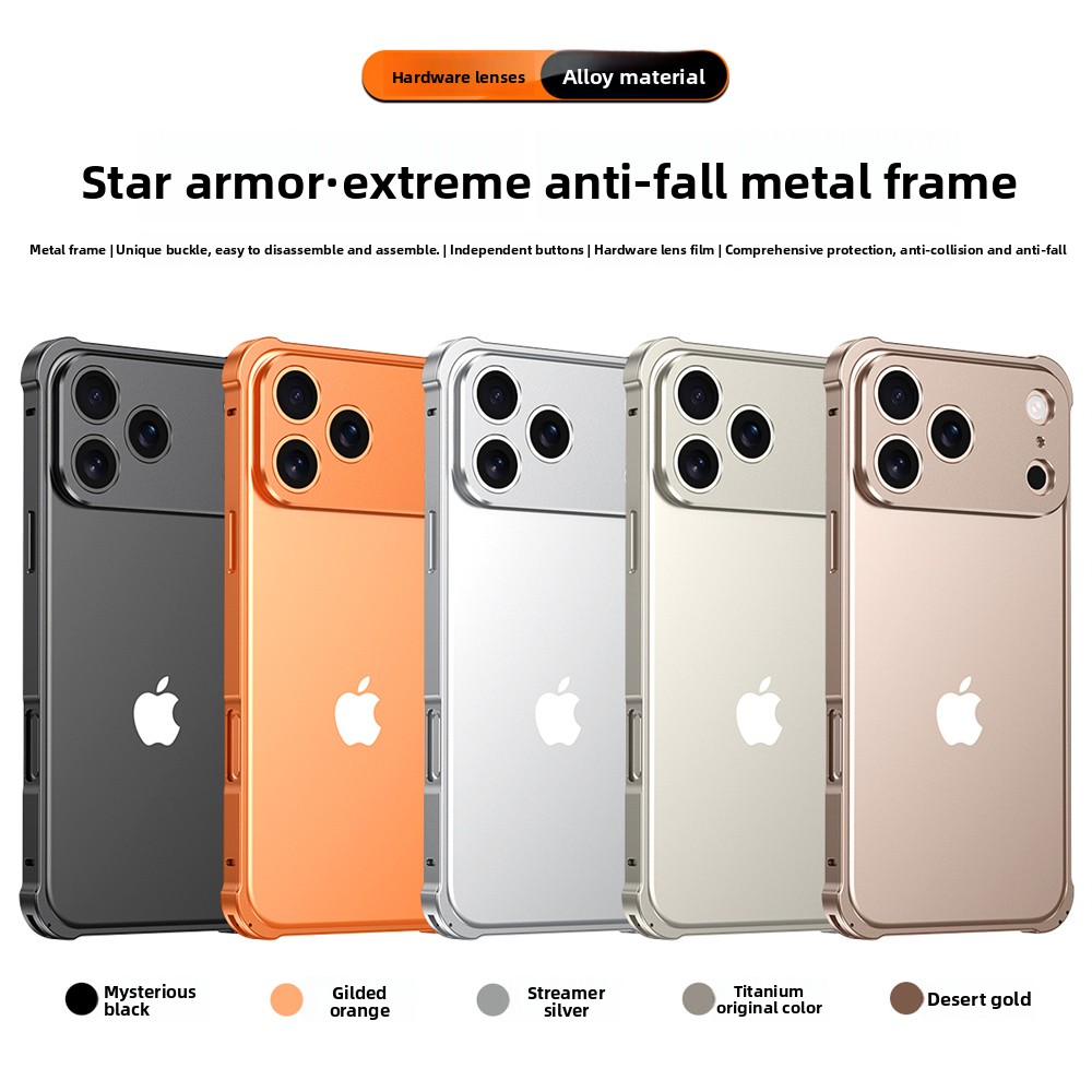 Original Colour Aluminum Alloy - Metal Bumper Aluminum Frame Case recension och pris