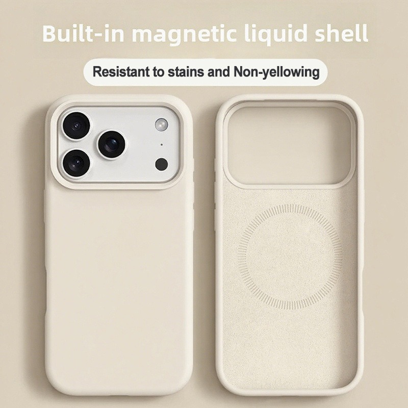 Original Liquid Silicone Magne - Liquid Silicone Magnetic Phone Case recension och pris