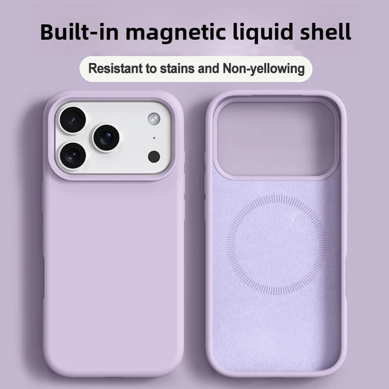 Original Liquid Silicone Magne - Liquid Silicone Magnetic Phone Case recension och pris